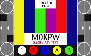 M0KPW ATV Test card